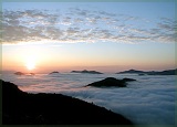 トマム雲海テラスからの景色