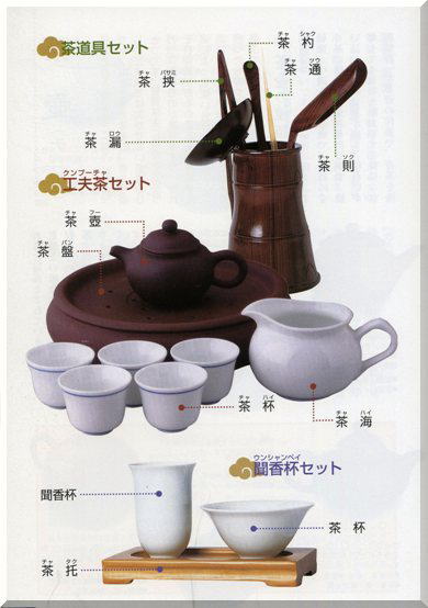 中国茶具の名称
